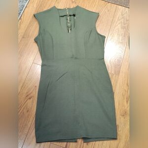Discovery Olive Green Mini Dress